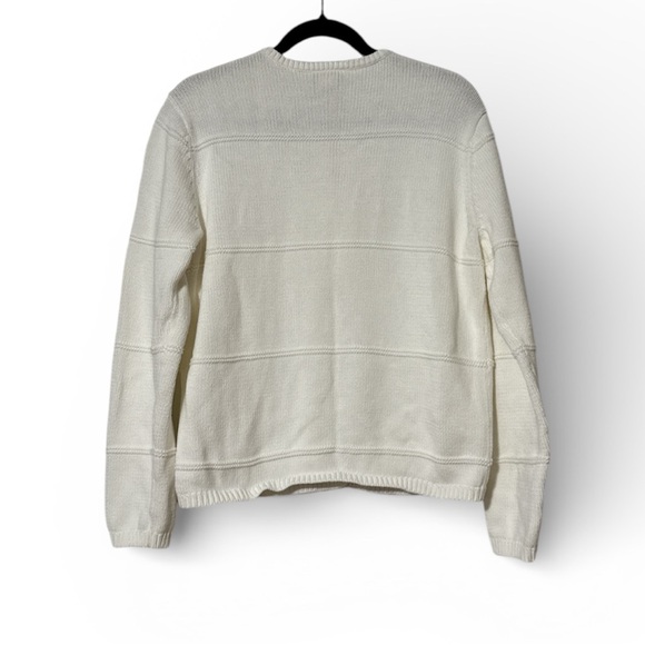 Talbots Ivory Button-Up Cardigan - Picture 2 of 4